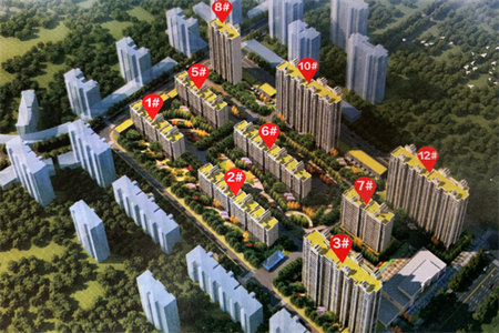 鑫海广场御鑫苑3室2厅1卫88万113m2毛坯房出售